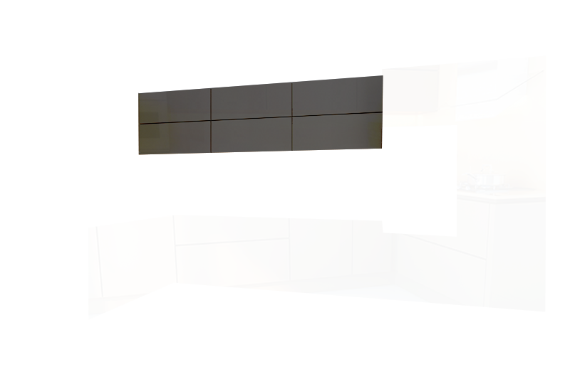 фотография из конструктора Мир Вокруг Кухни - верхний модуль цвета Антрацит