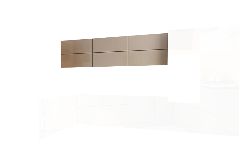 фотография из конструктора Мир Вокруг Кухни - верхний модуль цвета Базальт