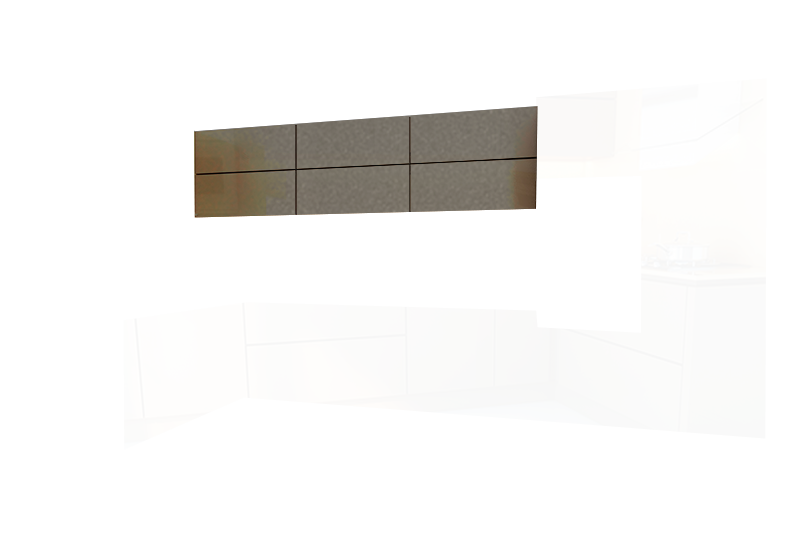 фотография из конструктора Мир Вокруг Кухни - верхний модуль цвета Базальт Металлик