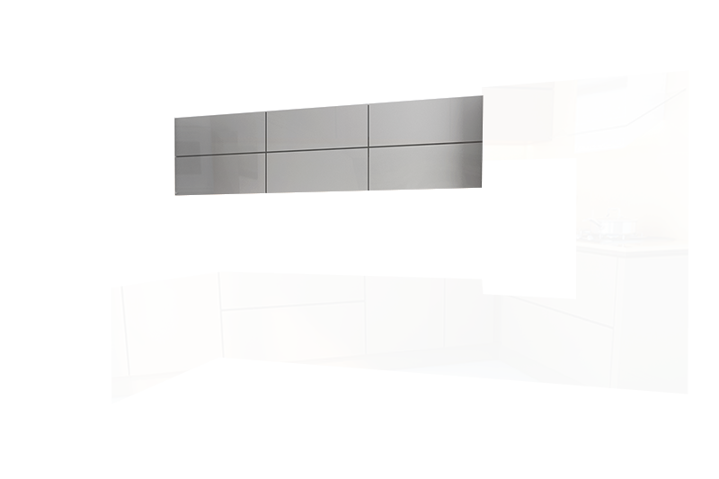 фотография из конструктора Мир Вокруг Кухни - верхний модуль цвета Белый