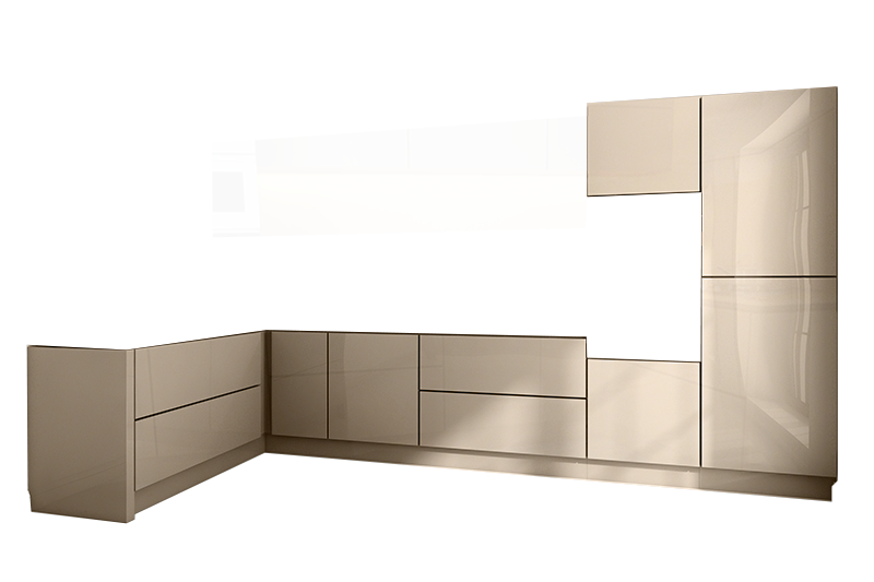 фотография из конструктора Мир Вокруг Кухни - нижний модуль цвета Серый 2