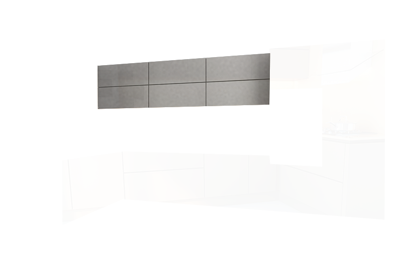 фотография из конструктора Мир Вокруг Кухни - верхний модуль цвета Серый 3